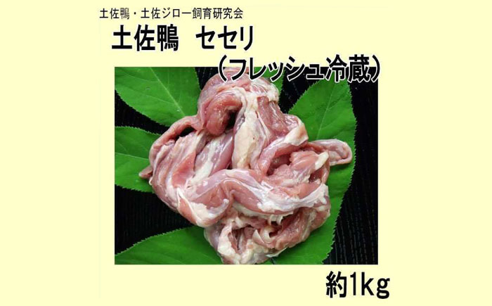 土佐鴨 セセリ (フレッシュ冷蔵) 約1kg 土佐鴨 土佐ジロー飼育研究会  [ATAC588]
