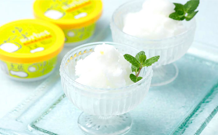 ゆずシャーベット6個 高知アイス 柚子 ユズ おいしいんだもの Made in 土佐  [ATAC370]