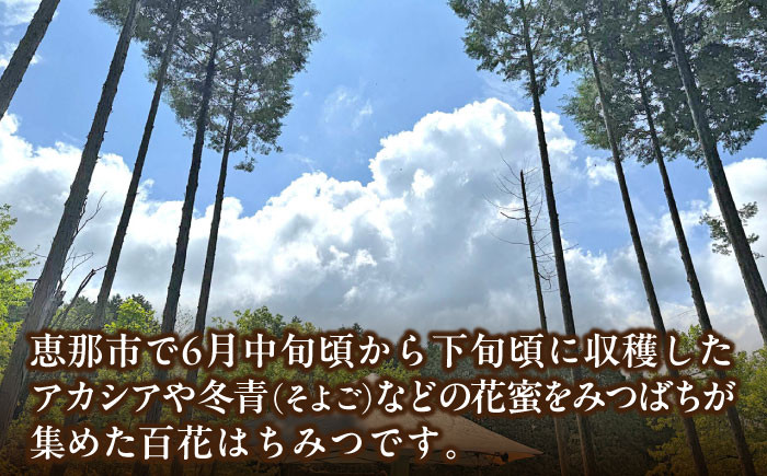 はちみつ 百花蜂蜜 国産 蜂蜜 ハチミツ セット 健康 美容 産地直送 国産蜂蜜 贈答 ギフト おすすめ 人気 岐阜県 恵那市