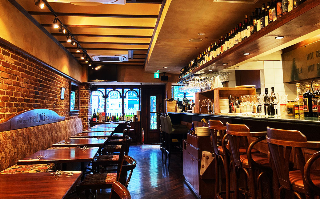 【Bar Boga】イベリコ豚と手打ちパスタのディナーコース ペアチケット