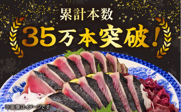 藁焼き　生カツオたたき一本セット（冷蔵）約500g 3～4人前【土佐黒潮水産】 [ATCQ001]