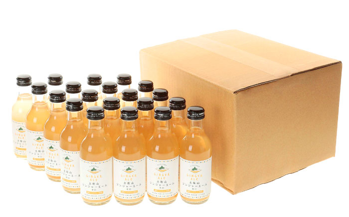 土佐山ジンジャエール辛口M(200ml) 20本入り  [ATBH004]