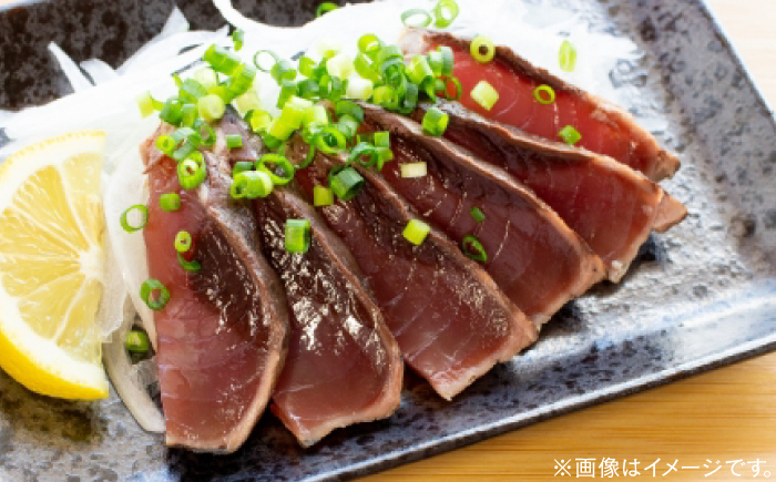 高知厳選1本釣りわら焼き「極カツオのたたき (6~7人前) あの有名番組で紹介された有機無添加土佐にんにくぬた、タレ付き」