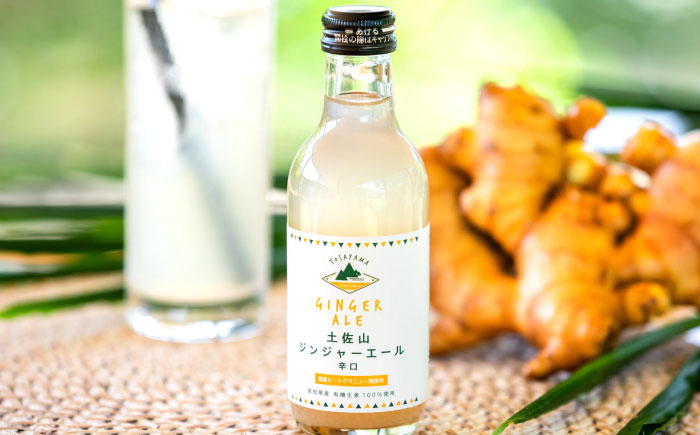 土佐山ジンジャエール辛口M(200ml) 20本入り  [ATBH004]