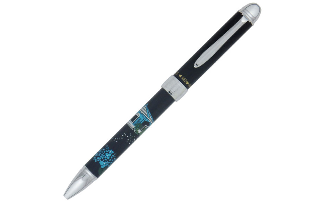 長崎世界文化遺産 優美蒔絵複合筆記具 「旧グラバー住宅」 ／ ボールペン シャープペン 工芸品多機能筆記具 多機能ペン