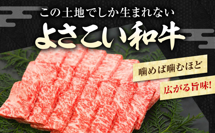 高知県産 よさこい和牛 焼肉用 約200g 牛肉 国産 焼き肉 BBQ A4 A5  [ATAP060]