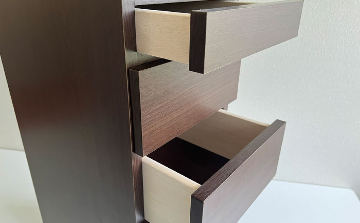 家具 チェスト 収納家具 引き出し A4収納 コンパクトチェスト 木製チェスト