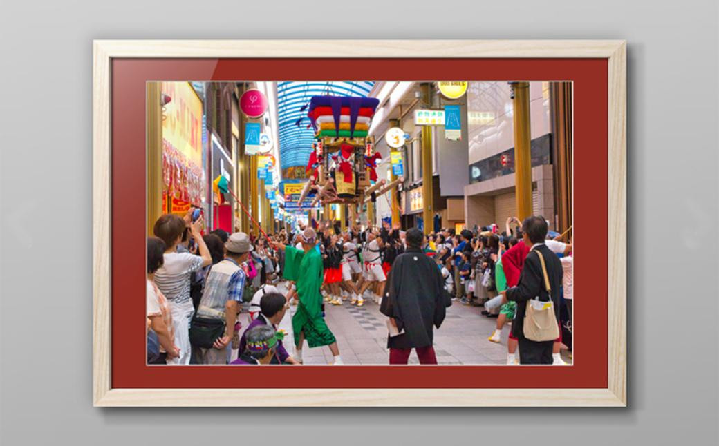【額装写真】【長崎くんち コッコデショ】画寸A3サイズ [M16-1621] 
