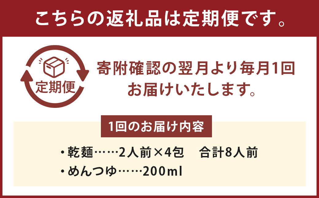 【5ケ月定期便】そば乾麺 花のまち(8人前)