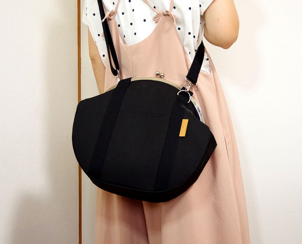 トートスタイル がま口 バッグ 3way （ノーマル）