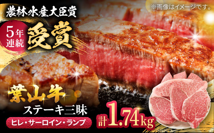 牛肉 和牛 ヒレ サーロイン ランプ ステーキ ステーキ肉 食べ比べ  神奈川県 特産品 葉山町