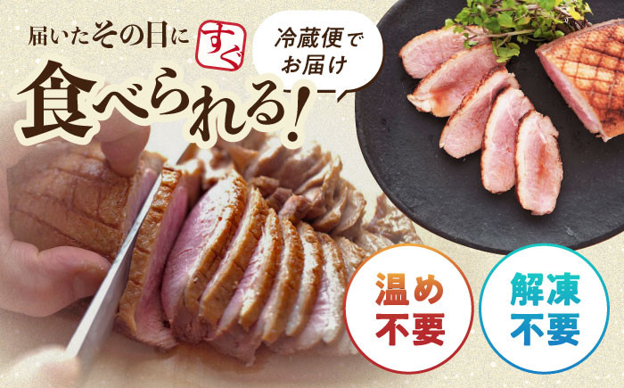 合鴨ロース・鴨みそセット鴨 かも カモ 鴨肉 鴨ロース 合鴨 合鴨ロース かも肉 肉味噌 肉みそ 鴨味噌 おつまみ