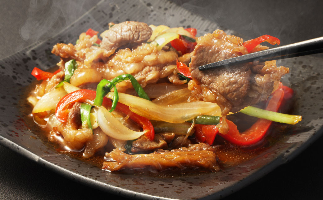 【訳あり】プルコギ風牛肉味付け500g×3パック 計約1.5kg