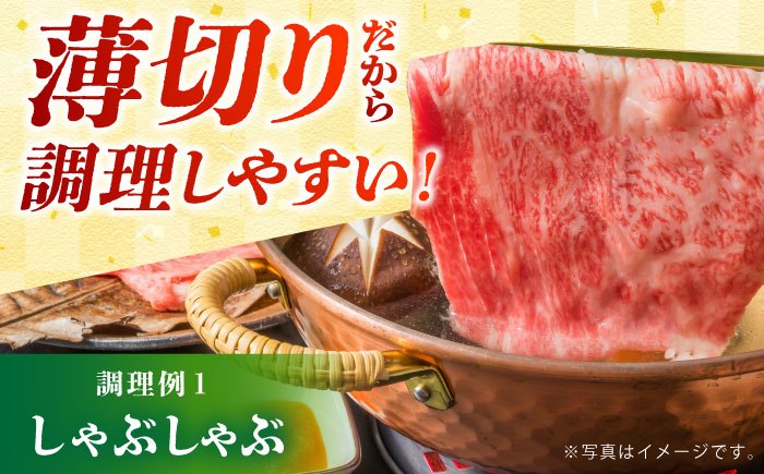 【全12回定期便】佐賀牛 薄切りセット（モモ/カタ赤身/ロース）　【吉祥】 [HCW008]