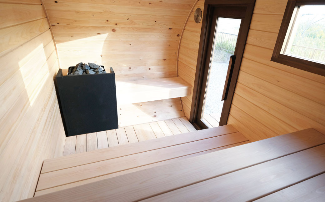 BS-37【 サウナ小屋 】BURROW OVAL（バロウオーバル）