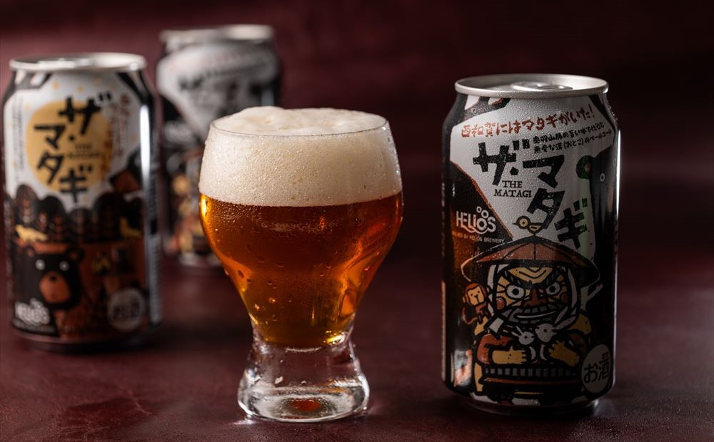 奥羽山脈のうまい水で仕込む、無骨な漢（おとこ）のペールエール「ザ・マタギ」