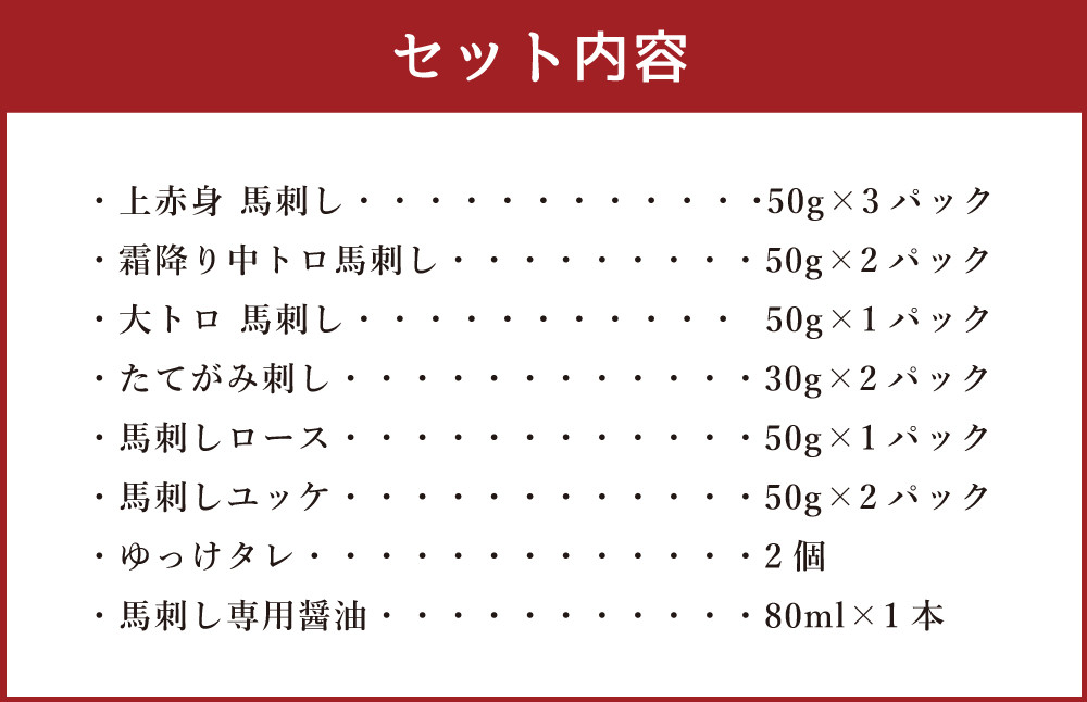 【ふるさと納税】国産 熊本 馬刺し「大満足セット+人気の馬肉ユッケ100g付き」約12人前