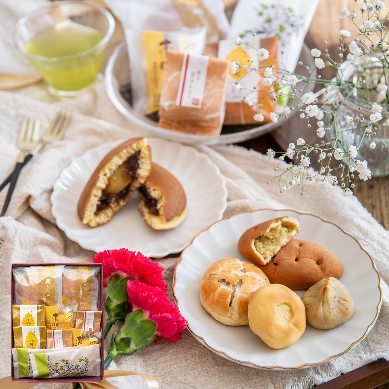 栗菓子 栗 くり 栗きんとん 焼菓子 和菓子 詰め合わせ どらやき どら焼 贈答 ギフト おすすめ 人気 岐阜県 恵那市
