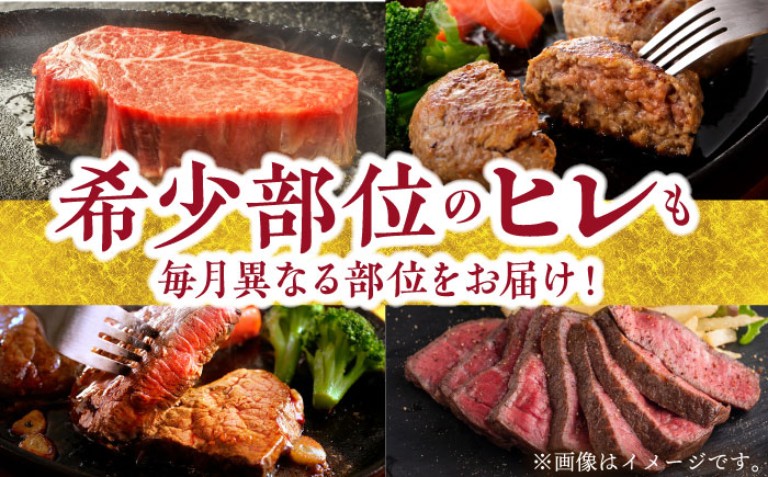 【全12回定期便】佐賀牛 プレミアムコース（2人前） 【がばいフーズ】 [HCS122]