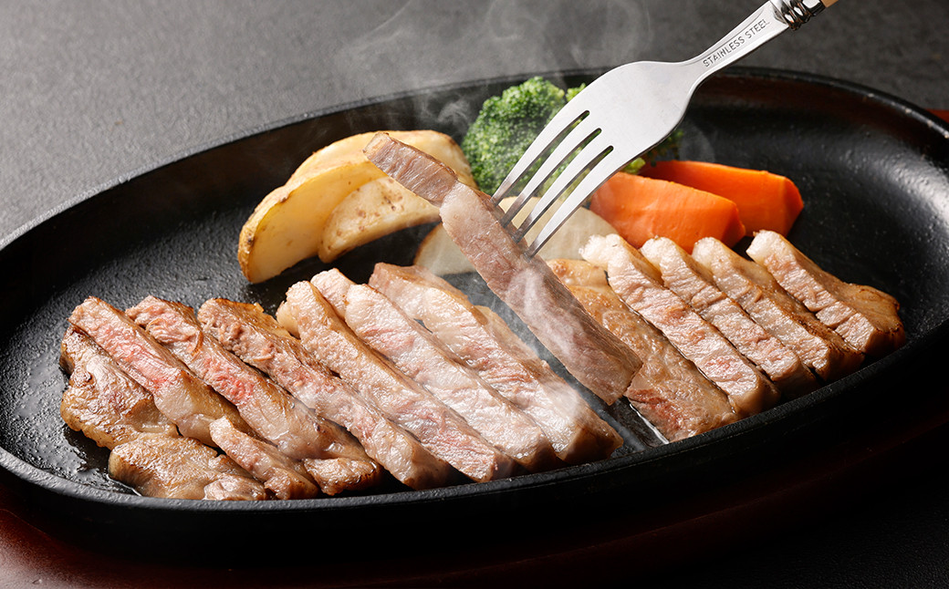 黒樺牛 【2回 定期便】 ロース ステーキ 400g 200g×2パック 計800g