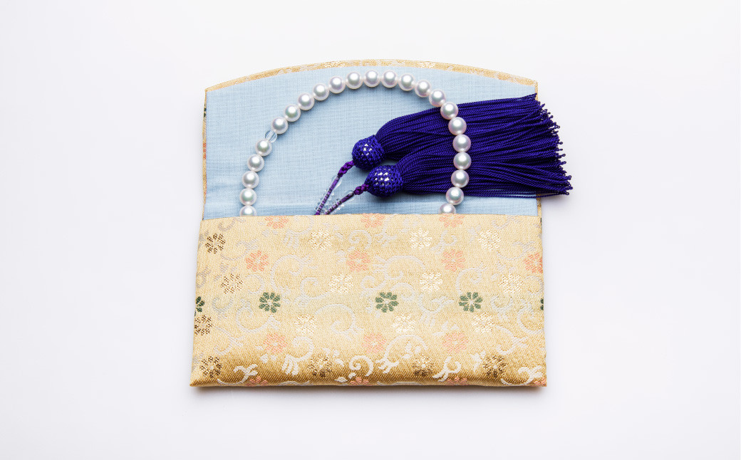 《アコヤ真珠》8.5-9.0mm お数珠(お念珠)【★★☆☆☆】