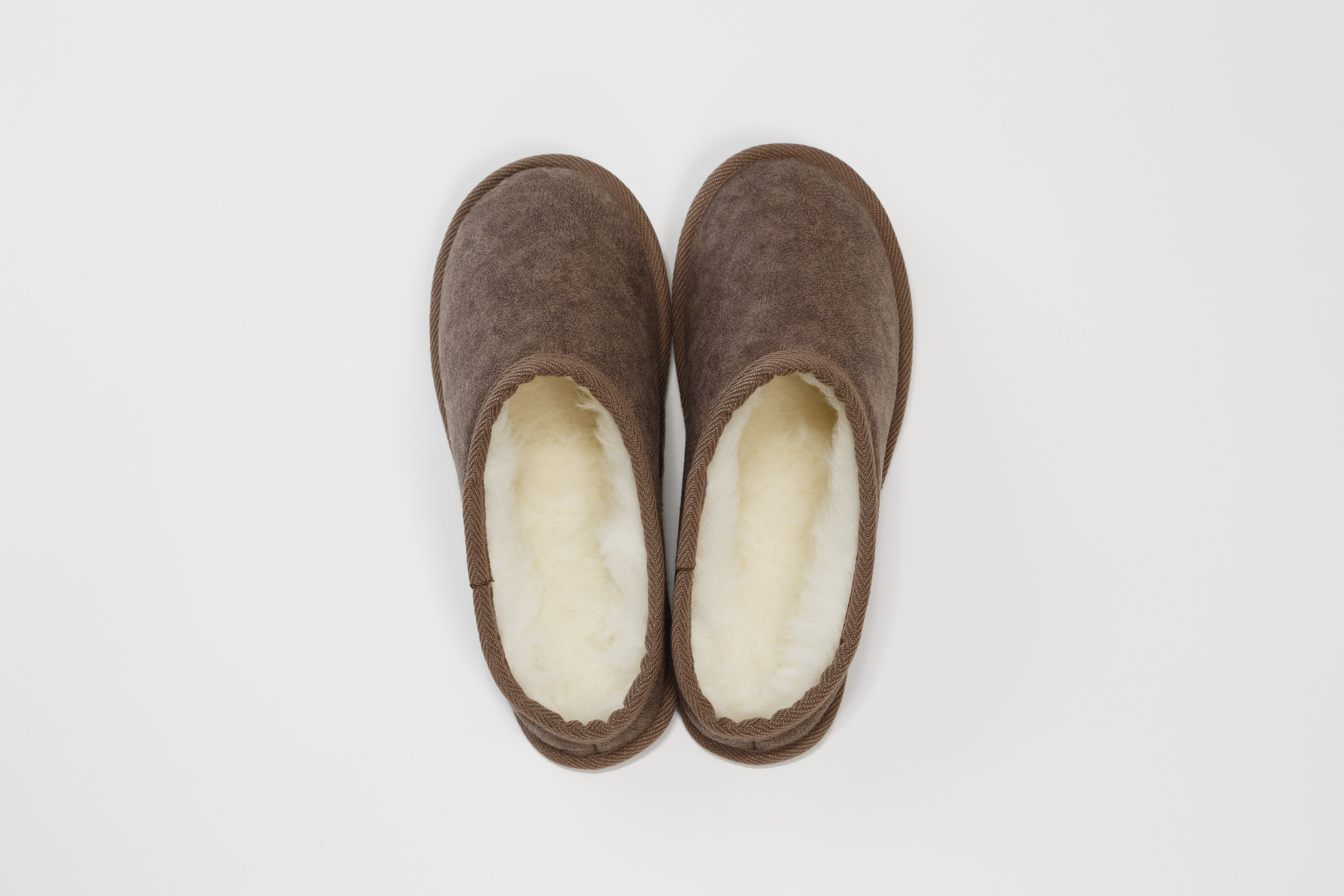 メリノンのスリッパ（カラー：ブラウン）