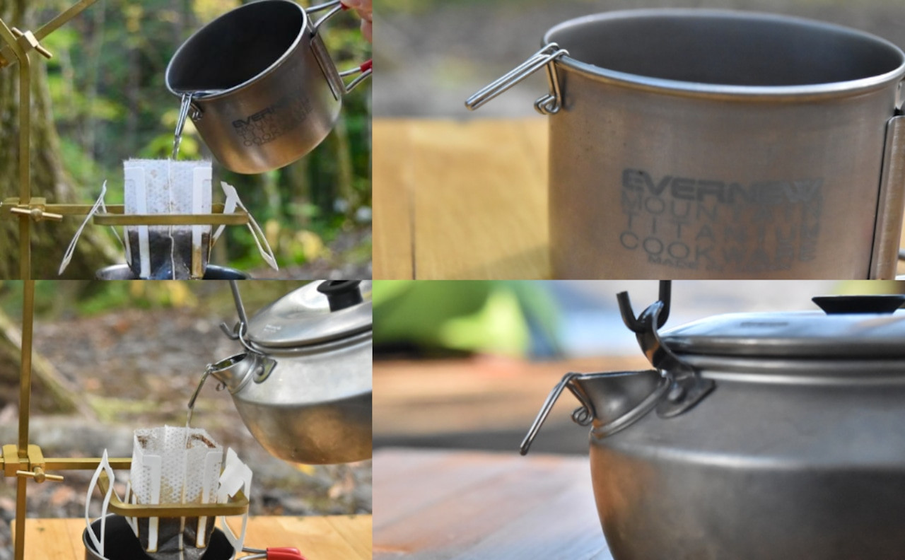 わずか0.6gで、アウトドアが本格カフェに。