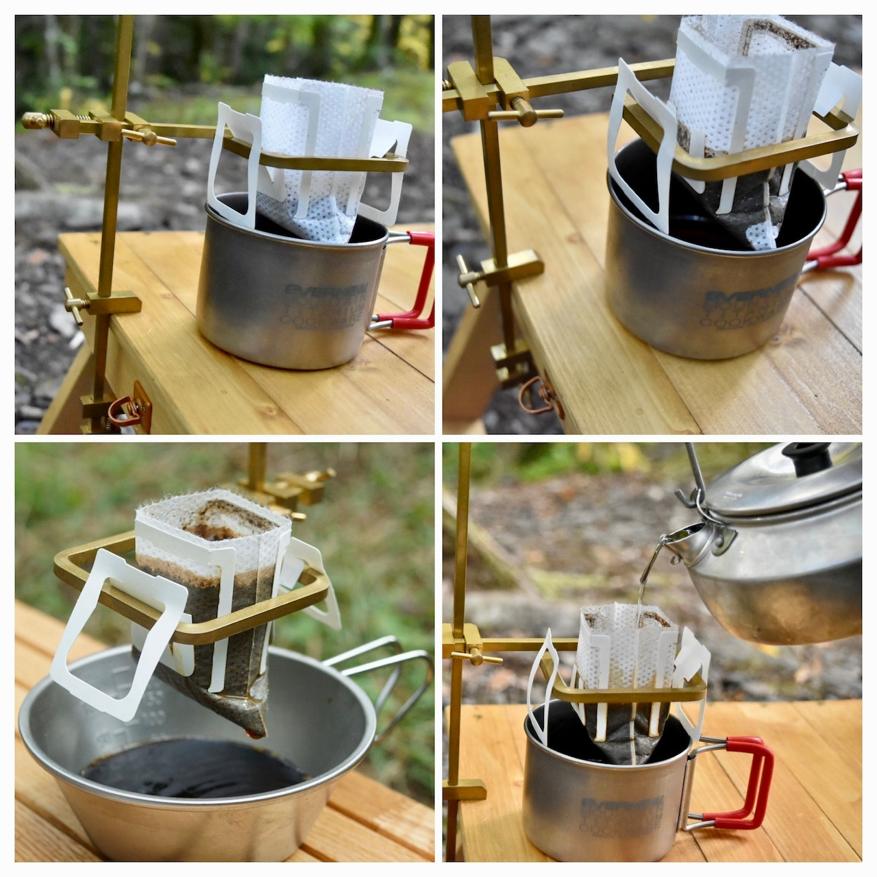 変幻自在の真鍮ギア、キャンプを極める4つの顔。