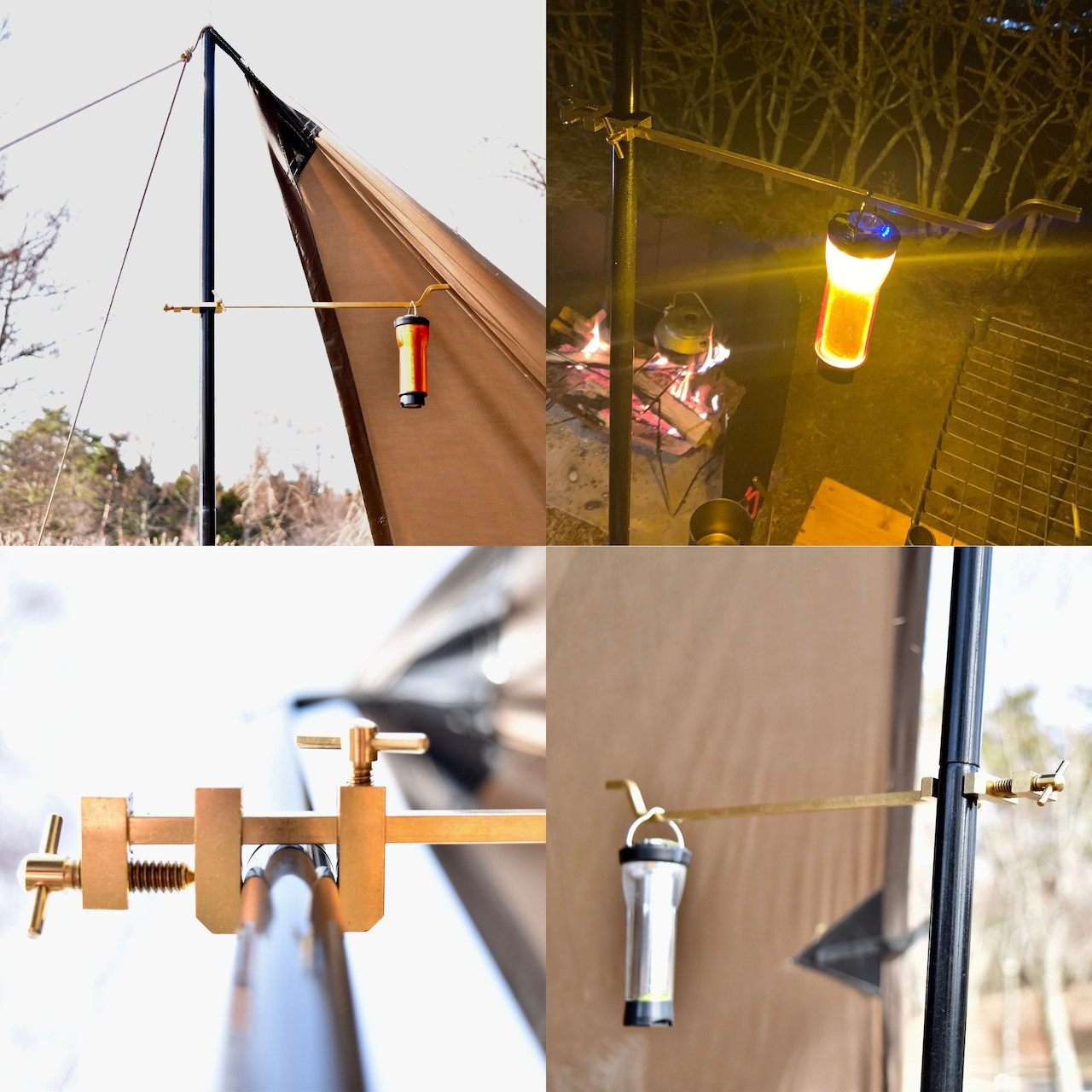 変幻自在の真鍮ギア、キャンプを極める4つの顔。