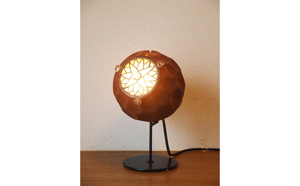 ステンドグラスオブジェ「木精」(小)