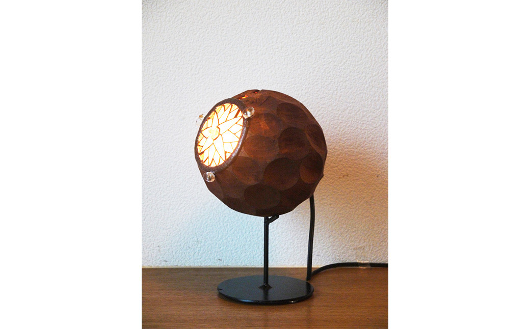 ステンドグラスオブジェ「木精」(小)