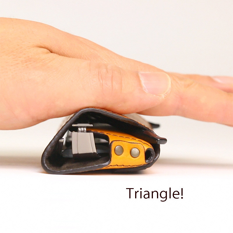 【こだわりの革アイテム】メガネケース（グリーン）［レギュラーサイズ］