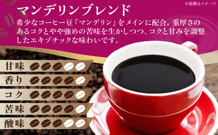 コーヒー豆 マンデリンブレンド 500g （250g×2袋）