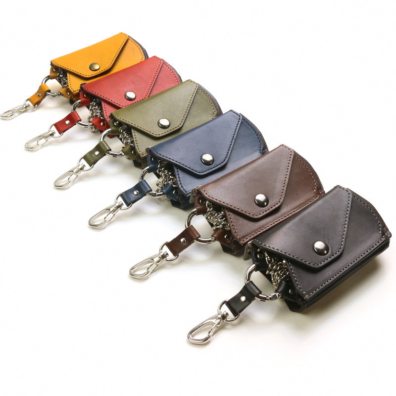 【こだわりの革アイテム】マルチキーケース　ビートル「Beetle」（グリーン）