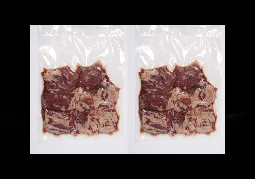 【訳あり】 厚切り牛ハラミ ミニステーキ 1.5kg（500g×3）