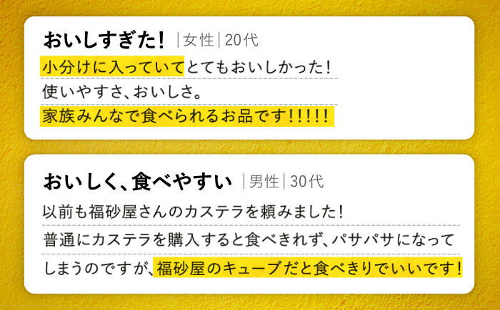 かすてら カット済み ざらめ おやつ デザート 常温 キューブ 福砂屋 長崎 定期便  福砂屋 ふくさや ザラメ