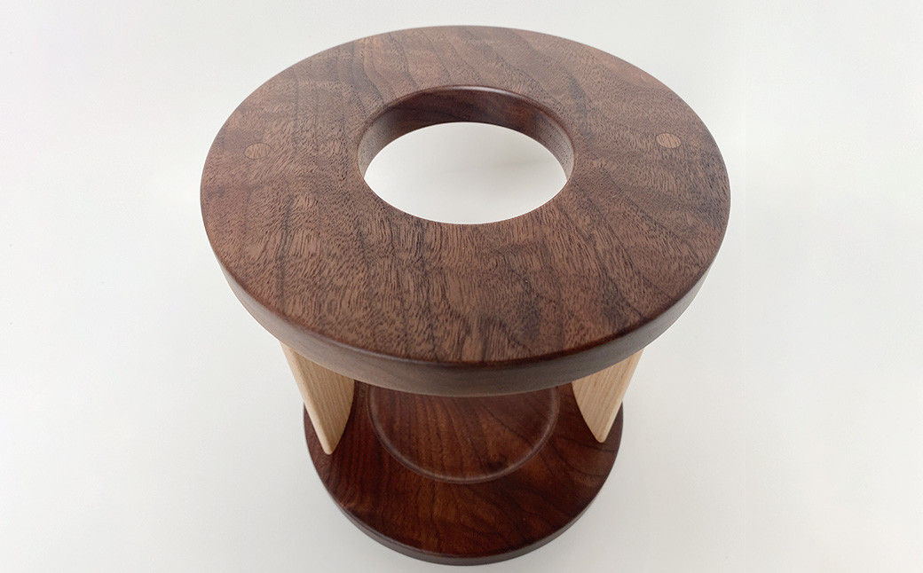 コーヒードリッパースタンド〈ブラックウォールナット〉