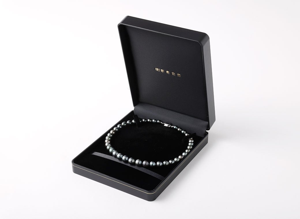 タヒチ 黒蝶真珠 ネックレス サイズ 8mm前後-11mm前後