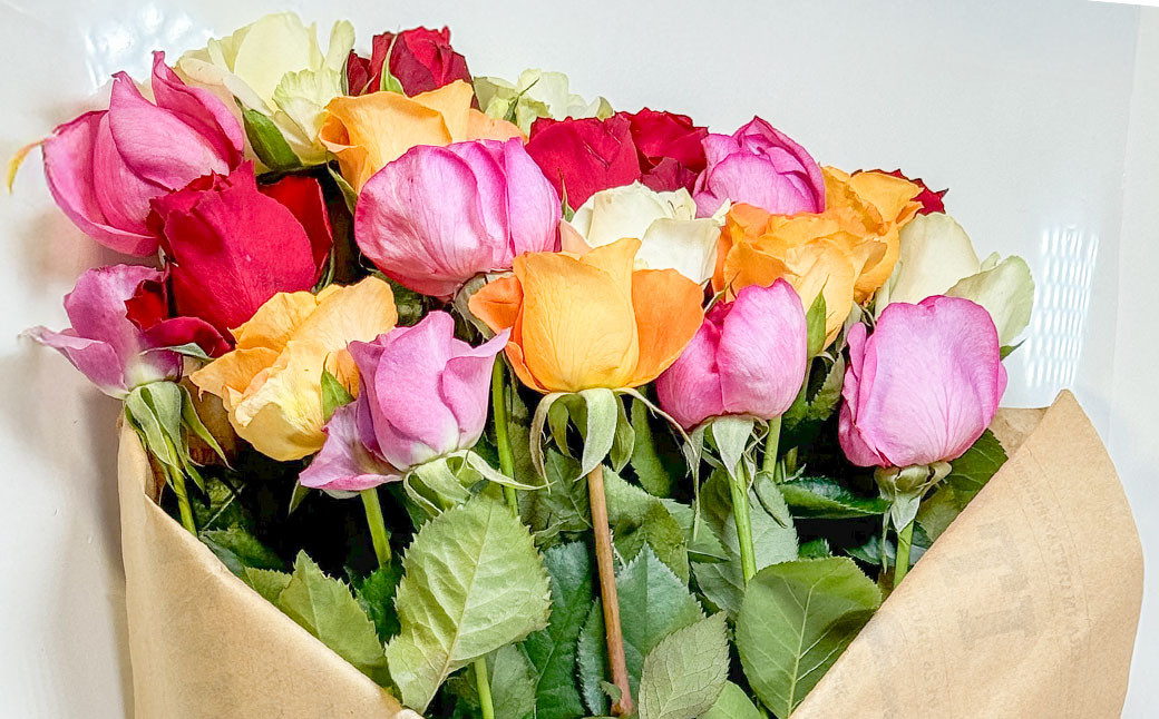 バラの花束 混合（40‐50本）