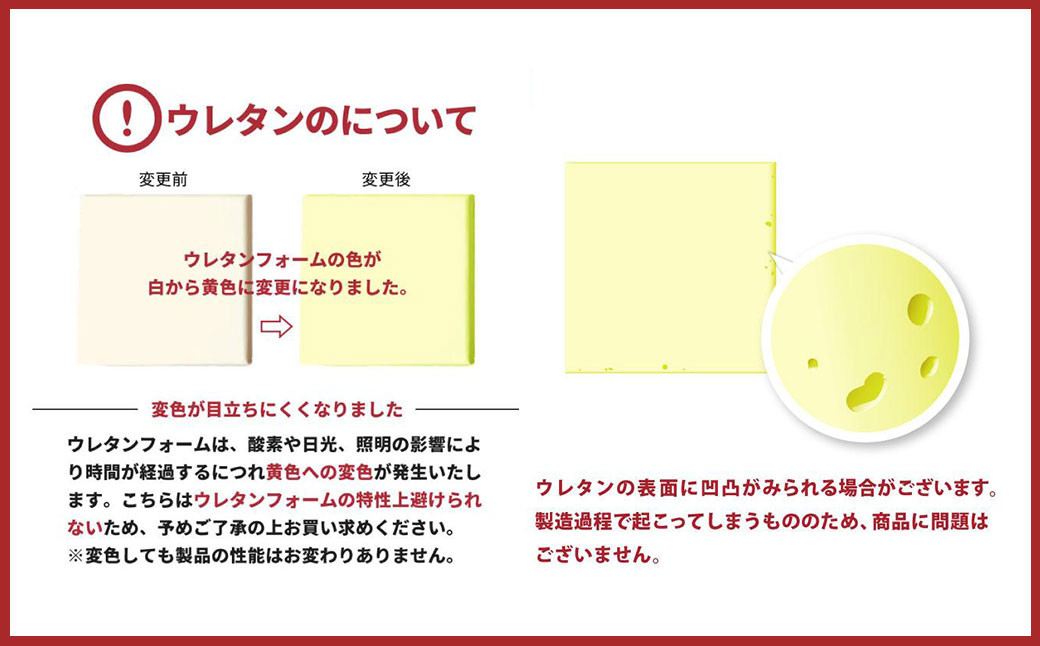 【アイボリー】正方形低反発チェアパッド