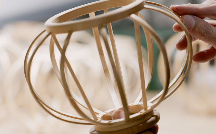 ライト 照明 ゆらぎライト 日向 HINATA 和紙 インテリア 間接照明