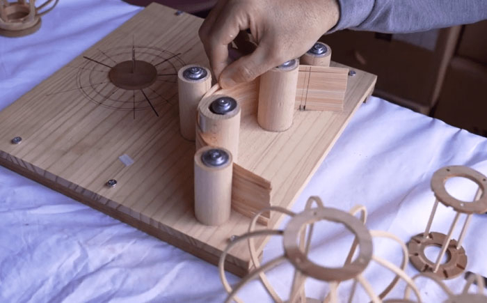 ライト 照明 ゆらぎライト 日向 HINATA 和紙 インテリア 間接照明