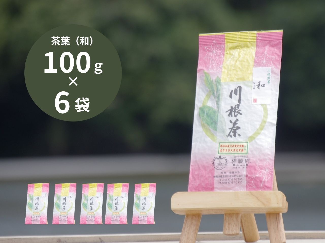 お茶静岡緑茶/おいしい川根茶「和（なごみ）」セット