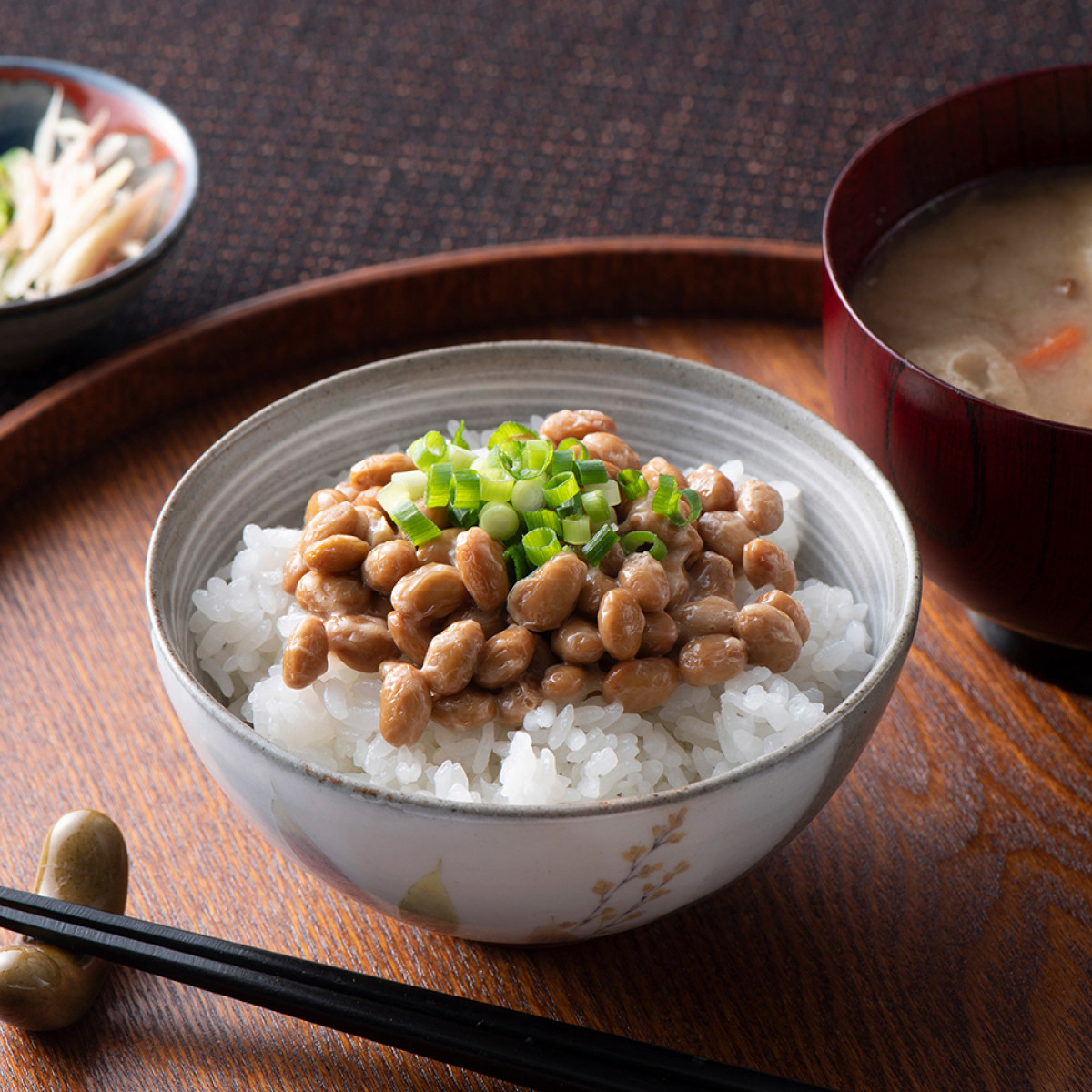 おいしい麦入り納豆！麦の香ばしさと大豆の甘み！