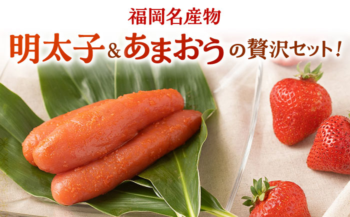 福岡 あまおう 明太子 めんたいこ セット