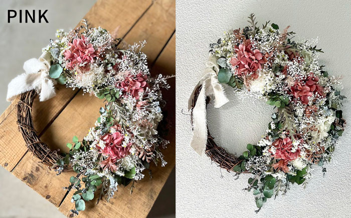 ドライフラワー スワッグ 花 束 花材 リース 記念日 ギフト 植物 