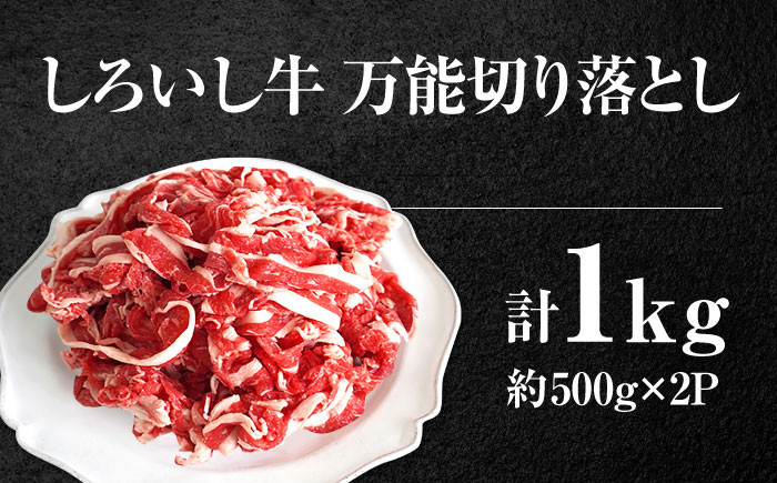 大助かり！しろいし牛万能切り落としたっぷり 1kg