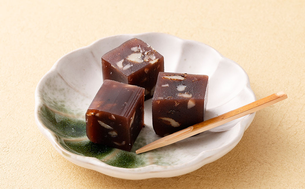 くるみ深山古武士 羊羹 2本