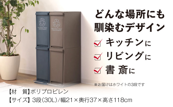 ゴミ箱 ごみ箱 ダストボックス シンプル リビング キッチン インテリア 分別 贈答 ギフト おすすめ 人気 岐阜県 恵那市