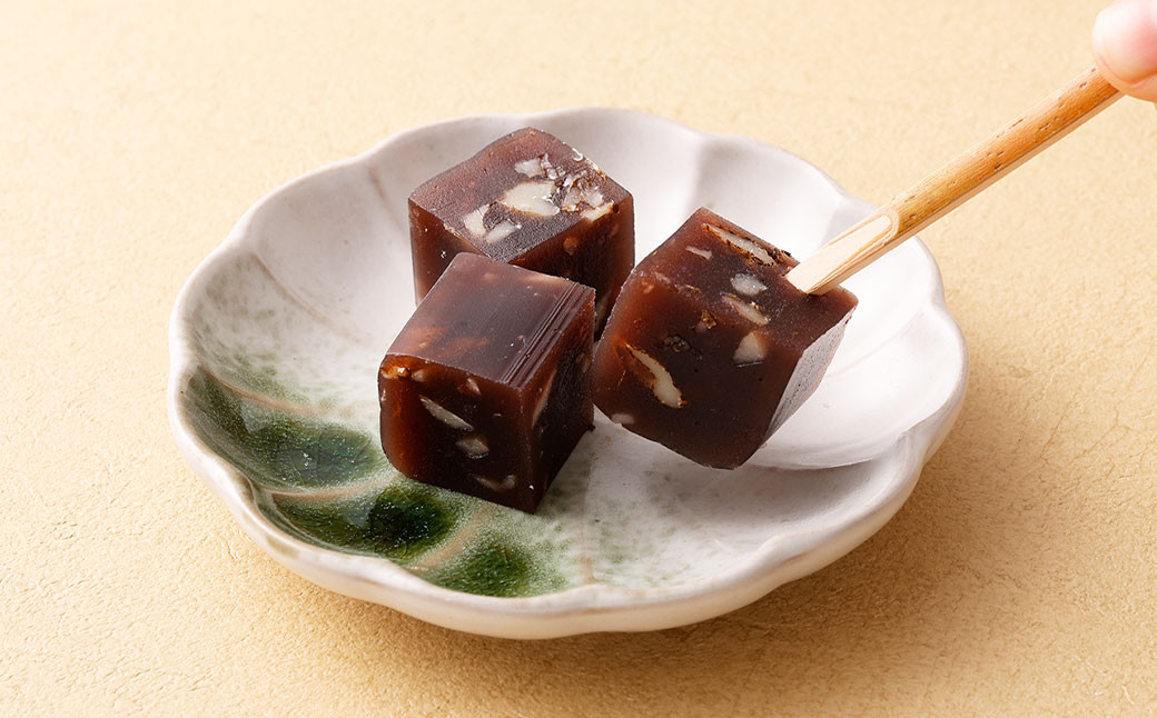 くるみ深山古武士 羊羹 2本